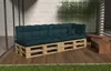 POKAR Cuscini per pallet con bella trapuntatura Cuscino per Anteprima dell’immagine prodotto 3