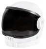 Casco da astronauta per adulti bianco-nero - Taglia unica Anteprima dell’immagine prodotto 1
