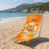 Metall Gartenliege „Aperol“ – klappbarer Strandliegestuhl Produktbild-Vorschau 4
