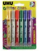 UHU YOUNG CREATIV' Glitter Glue ORIGINAL, 6x10ml, 6 Farben Produktbild-Vorschau 6
