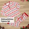 Heikoeco® Weihnachtspyjama Schlafanzug Familie Set Produktbild-Vorschau 3