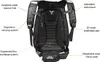 CarryQuest® - Sac à dos pour moto - Coque rigide en fibre Voir les images du produit 6