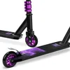 BOLDCUBE monopattino viola acrobatico deluxe a 2 razze Anteprima dell’immagine prodotto 3