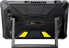 The back of a rugged tablet with a kickstand. Produktbild-Vorschau