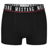 MUSTANG Herenondergoed 3-Pack Katoenen Boxershorts Zwart Productafbeelding-voorbeeld 3