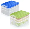 com-four® lunchbox voor 2 personen, met meerdere Productafbeelding-voorbeeld 1