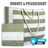 BigDean Strandtasche XXL 2 Stück große Badetasche mit Produktbild-Vorschau 7