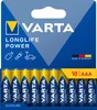 1x10 Varta Longlife Power Micro AAA LR 03            Produktbild-Vorschau 1