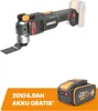Aku multifunkčný nástroj WORX Nitro 20V 2 Ah WX698.9 Náhľad obrázku produktu 5