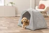 TRIXIE Orthopädische Hundehöhle Jonna - hellgrau - 75 × 55 Produktbild-Vorschau 5