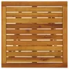 vidaXL Tavolo da bistrot 46x46x47 cm in legno massiccio di Anteprima dell’immagine prodotto 6