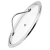 Topfset 3er mit Glasdeckel Silber Küchentöpfe 2L 2,8L 3,7L Produktbild-Vorschau 2