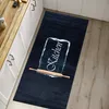 Dywan Kuchenny Mazovia - Czarny Dywan do Kuchni z Napisem - Podgląd zdjęcia produktu 2