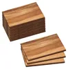 15 Stück Frühstücksbrettchen, Akazie - 23 x 15cm Produktbild-Vorschau 1