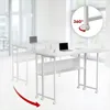 Klaptafel / bijzettafel Maclean, wit, mobiel, 100 x 73 cm, Productafbeelding-voorbeeld 13