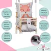 Love Gifts® Babyschaukel aus Holz hochwertig und geeignet Produktbild-Vorschau 5