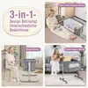 GOPLUS 3 in 1 Babywiege, tragbares Beistellbett mit Produktbild-Vorschau 2
