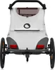 The back view of a child trailer. Produktbild-Vorschau