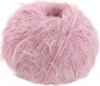 A ball of fluffy pink yarn. Produktbild-Vorschau