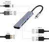 Gembird A-CM-COMBO5-03 gembird USB Typ-C 5-in-1 Voir les images du produit 3
