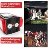 Campingleuchte Aufladbar,Faltbare LED Arbeitsleuchte mit 4 Produktbild-Vorschau 5