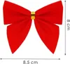 Vánoční mašle 8x8,5cm červené sada 6ks, vánoční dekorace Náhled obrázku produktu 10