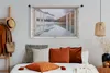 MuchoWow® Wandteppich Wandbehang Aussicht - Herbst - Wasser Produktbild-Vorschau 4