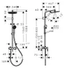 HANSGROHE 28875000 Activera S, columna de ducha de 240 cm, Vista previa de la imagen del producto 4