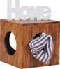 Wohnling Sheesham Massivholz Beistelltisch 35 x 35 cm Cube; Produktbild-Vorschau 6