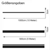 Rennstreifen Set Schwarz Rot Viper Streifen Stripes Zubehör Produktbild-Vorschau 3