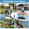 Universal Sonnenschirmhalter mit Klemme, 360° verstellbarer Produktbild-Vorschau 6