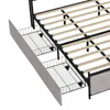 Łóżko tapicerowane INONEFT, łóżko z pojemnikiem, 180x200 Podgląd zdjęcia produktu 14