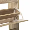 Komoda na buty drewniana, 60x24x118 cm Podgląd zdjęcia produktu 3