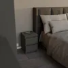 MRBLS_HOME - Nachttisch Grau Matt - Nachtschrank - Produktbild-Vorschau 8