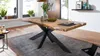 Esstisch Baumkantentisch Mango lackiert massiv 220 x 100 cm Produktbild-Vorschau 2