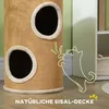 PawHut škrabací sud, 60 cm vysoký sud pre mačky s 2 Náhľad obrázku produktu 5