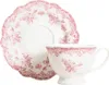 HOMLA LOURRY Tasse mit Untertasse rot 0,2 l Produktbild-Vorschau 1