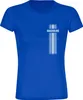 multifanshop Damen T-Shirt - Magdeburg - Streifen, blau, Produktbild-Vorschau 1