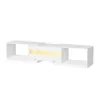 TV-Schrank erweiterbar 160–200x40x40cm Weiß MDF, Produktbild-Vorschau 2