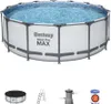 Ocelový rám nadzemního bazénu 4,27 m x 1,22 m Set Náhled obrázku produktu 8