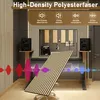 Clanmacy akustický panel obložení stěn 120x60x2,1cm MDF Náhled obrázku produktu 2
