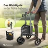 Helavo Aluminium Rollator mit 3 Rädern, Schmaler All Produktbild-Vorschau 6