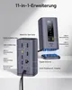 Baseus Spacemate Displaylink docking station USB C 11 in 1 Anteprima dell’immagine prodotto 2