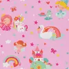 Geschenkpapier kleine Prinzessin mit Einhorn 70cm x 2m Produktbild-Vorschau 2
