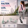 Kinder Scooter mit Handbremse, LED-Leuchträdern, Produktbild-Vorschau 5