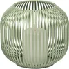 Windlicht Wili Stäbe in Kugelform H. 18cm grün aus Metall Produktbild-Vorschau 1
