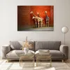 Bilder auf glas - Tiere Giraffen Zoo Familie - 100x70cm - Produktbild-Vorschau 7