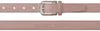 Damen Spalt Leder Gürtel 30mm Sommer Farben Silberne Produktbild-Vorschau 4