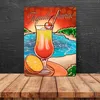 Tequila Sunrise Metallschild in 15x20 cm - The Cocktail Produktbild-Vorschau 4
