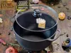 Gusseiserner Kochtopf 6L Ø26 cm mit Glasdeckel MAYSTERNYA Produktbild-Vorschau 6